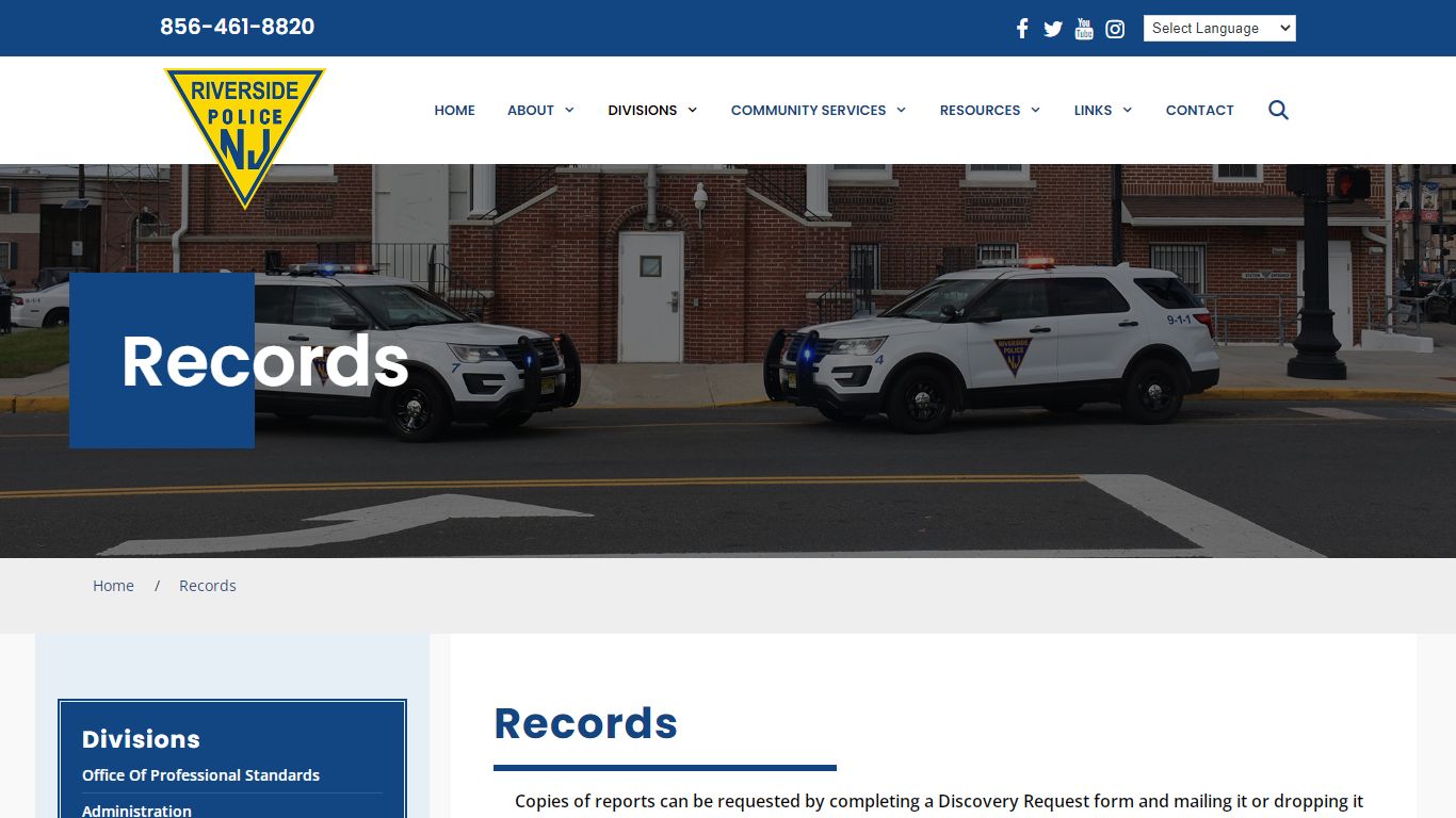 Records – Riverside Police NJ